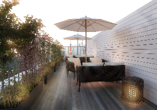 ［新橋］アパートメント（1298m²）｜ 2ベッドルーム／1バスルーム