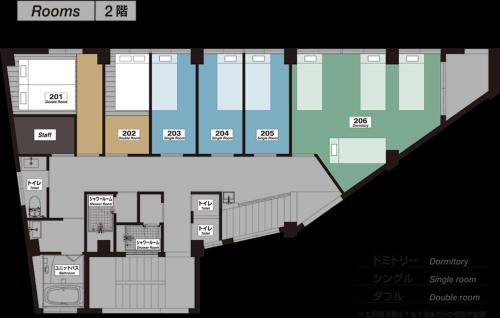 ゲストハウス Golden Mile Hostel