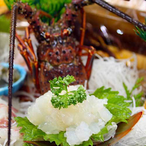 Abalone and Spiny Lobster House Tamaya