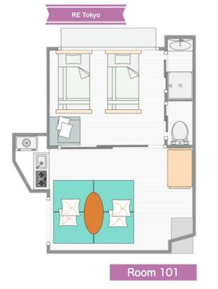 ［葛飾］一軒家（30m²）｜ 2ベッドルーム／1バスルーム