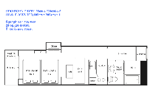 ［なんば］アパートメント（28m²）｜ 1ベッドルーム／1バスルーム