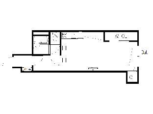 ［なんば］アパートメント（26m²）｜ 1ベッドルーム／1バスルーム