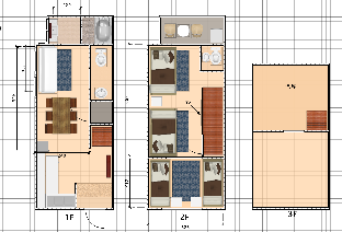 ［天王寺］一軒家（55m²）｜ 2ベッドルーム／1バスルーム