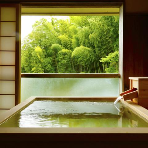 Kimono Decorated Tatamijiki no Yado Rakuzan Yasuda