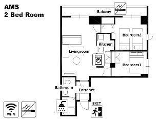 A1504 2bedroomapartment inSapporo どうみん割 Gotoキャンペーン