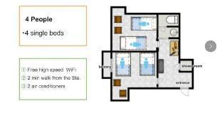 ［巣鴨］アパートメント（35m²）｜ 2ベッドルーム／1バスルーム
