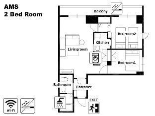 A404 2bedroom apartment inSapporo どうみん割 Gotoキャンペーン