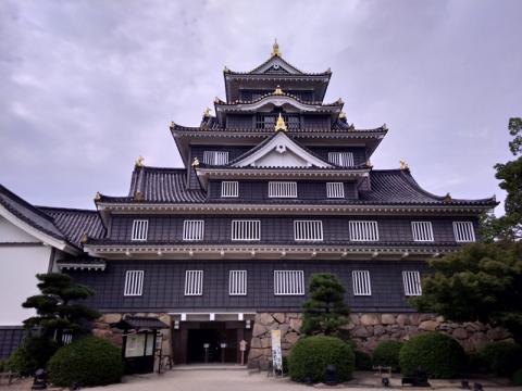 岡山城